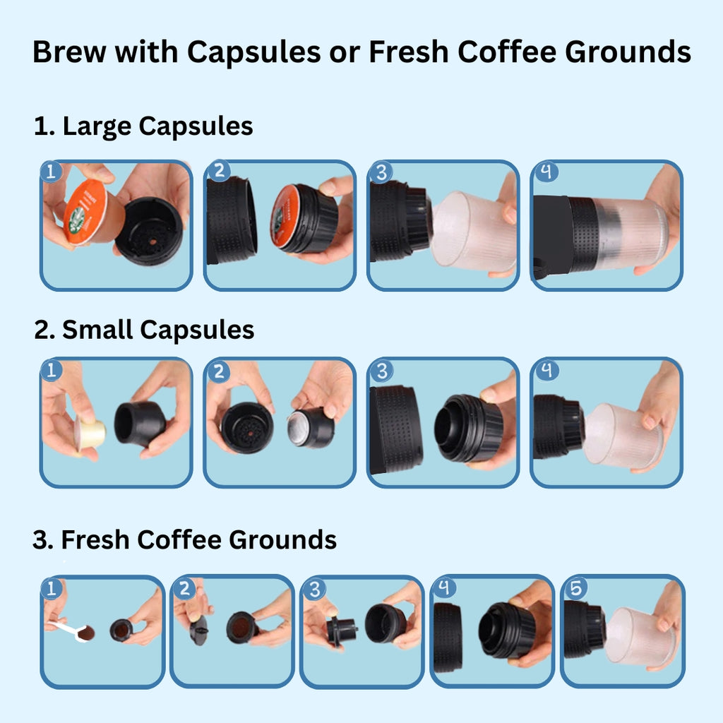 Brew Go Portable Espresso Maker