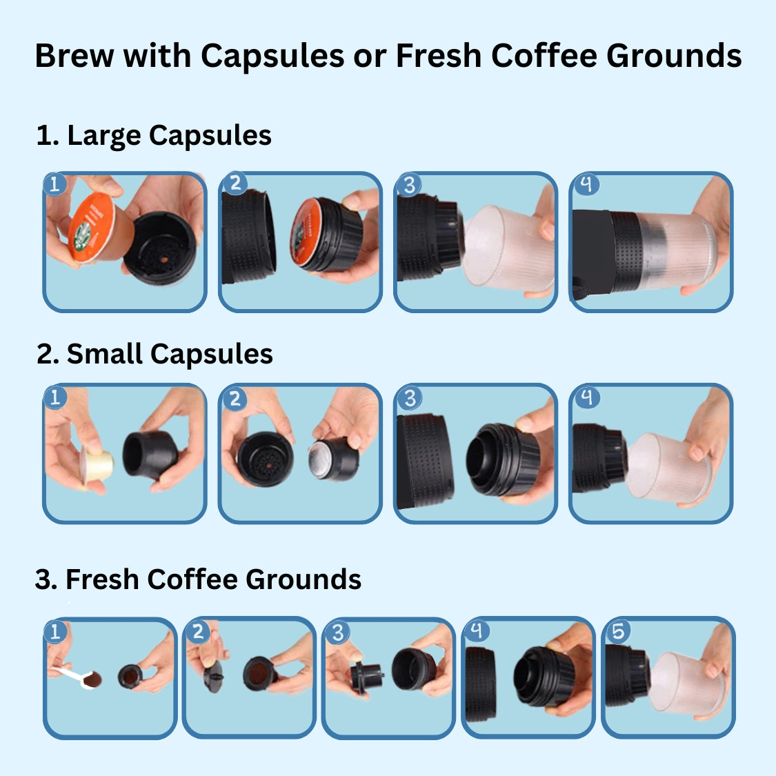 Brew Go Portable Espresso Maker